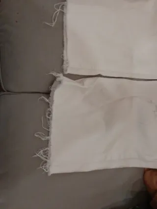 Vaqueros Zara blancos mujer