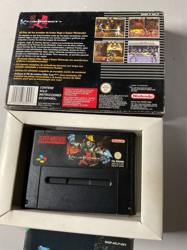 Killer Instinct Super Nintendo PAL