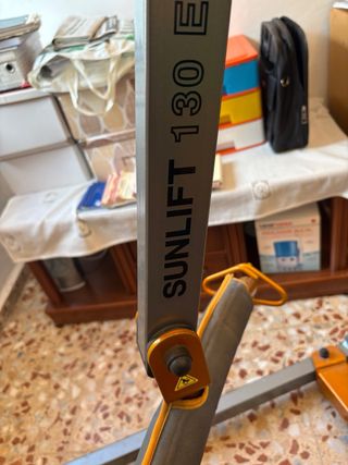 grúa sunlift 130kg y arnés