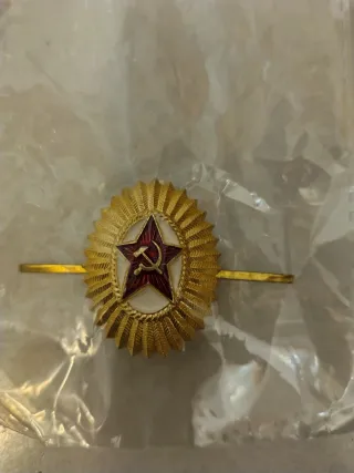 INSIGNIA UNIÓN SOVIÉTICA PARA GORRA