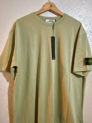 Camiseta Stone Island Verde Caqui Talla XL