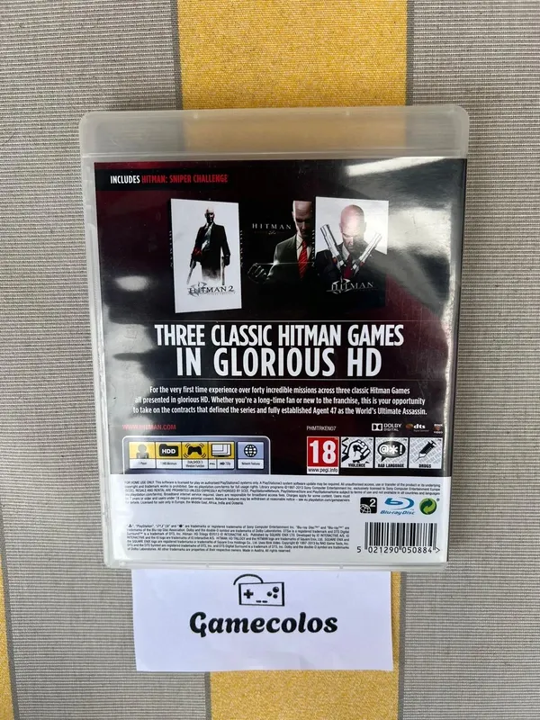 Hitman Trilogy HD PS3 Classics PAL España