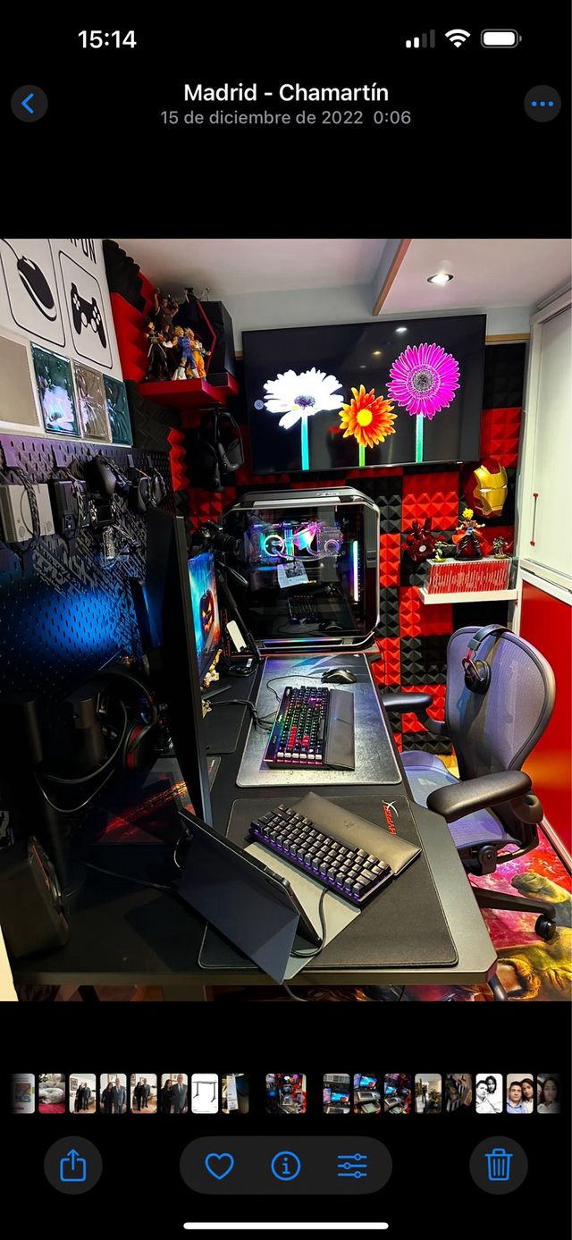 Scrivania Gaming IKEA UPPSPEL Nero