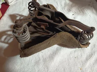 Sillín de bicicleta antiguo