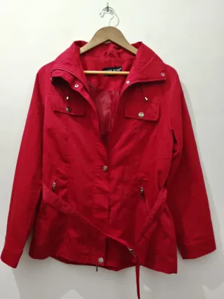 Giubbotto sfiancato Ellen Rose rosso