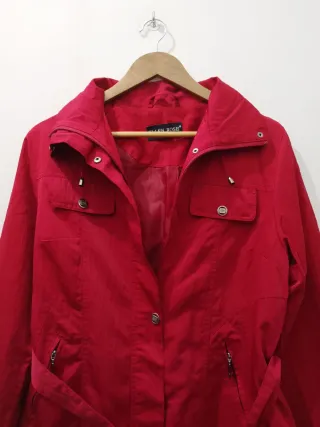 Giubbotto sfiancato Ellen Rose rosso