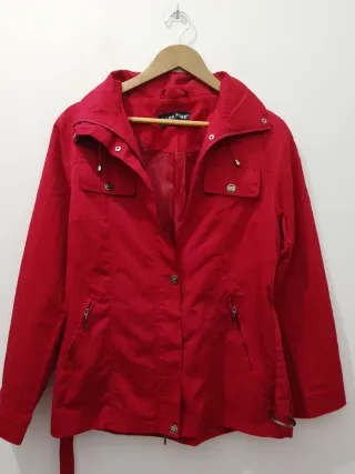 Giubbotto sfiancato Ellen Rose rosso