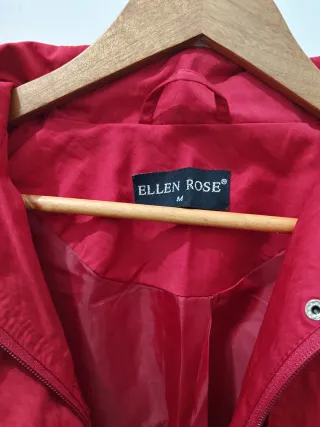 Giubbotto sfiancato Ellen Rose rosso