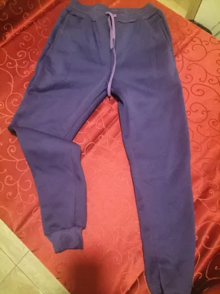 Pantalón chándal mujer morado