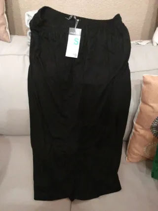 Falda larga punto Primark Talla S