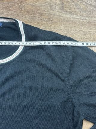 Cardigan Tommy Hilfiger donna nero stile retrò