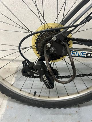 Bicicleta Rockrider cuadro aluminio