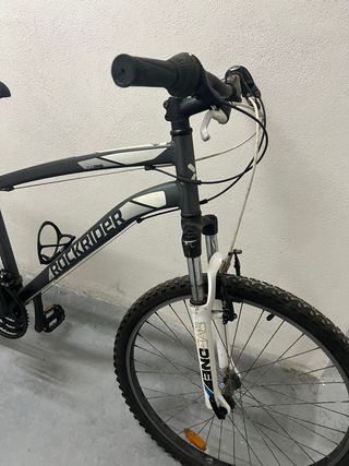 Bicicleta Rockrider cuadro aluminio