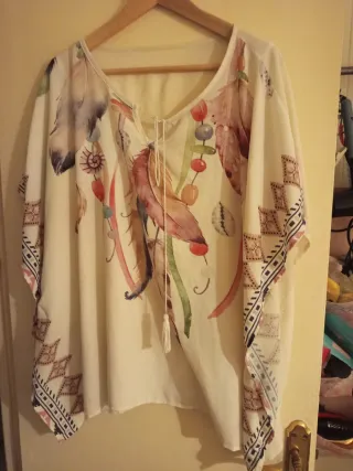 4 Camisas Mujer Talla Única