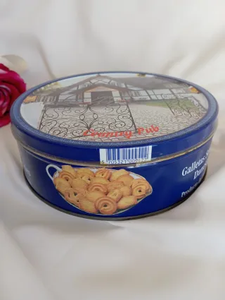 Collezionismo Scatola Latta Vintage Country Pub