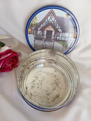 Collezionismo Scatola Latta Vintage Country Pub