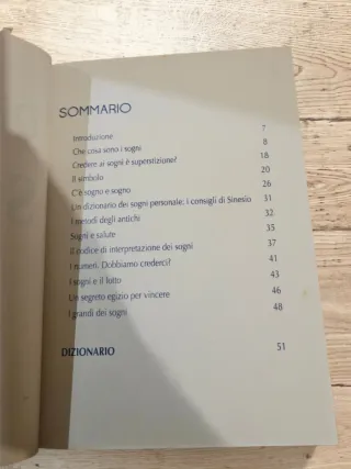 Dizionario dei sogni: Come trovare nel nostro i...