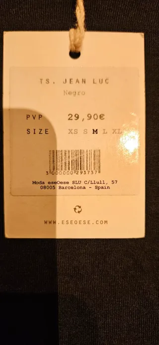 Jersey cuello alto negro