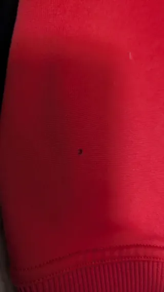 Sudadera Reebok Talla M Roja y Gris