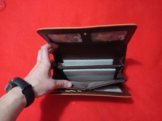 Cartera Cuero Mariposas Multicolor