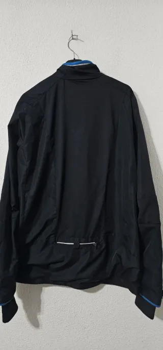 Chaqueta Cool Runnings Negra y Azul