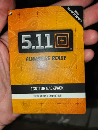 Mochila Táctica 5.11 Ignitor Negra