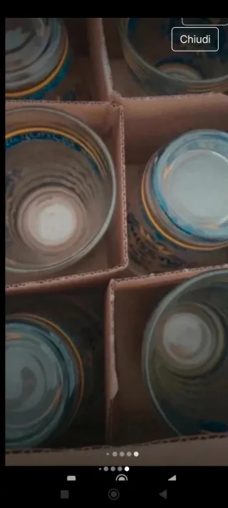 Set 12 Bicchieri Messina 20cl Nuovi