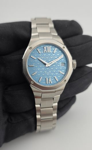 Reloj Baume & Mercier Riviera 33mm Azul