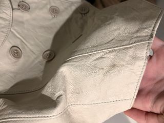 Chaleco Hollies Piel Beige Talla M