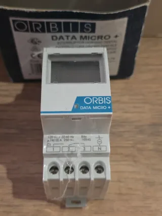 INTERRUPTOR HORARIO DIGITAL ORBIS DATA MICRO+