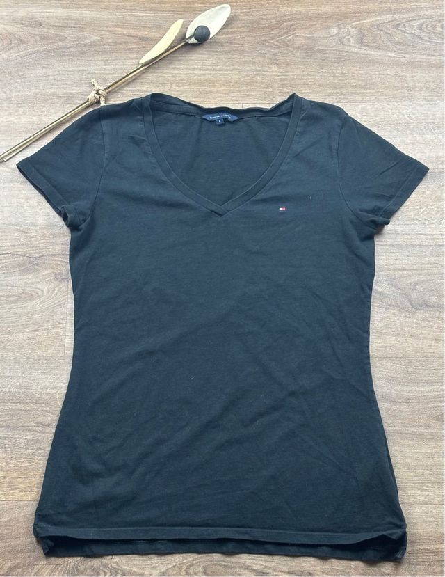 Maglia Tommy Hilfiger nera Donna Taglia L