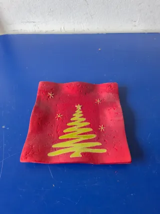 Piatto svuotatasche natalizio