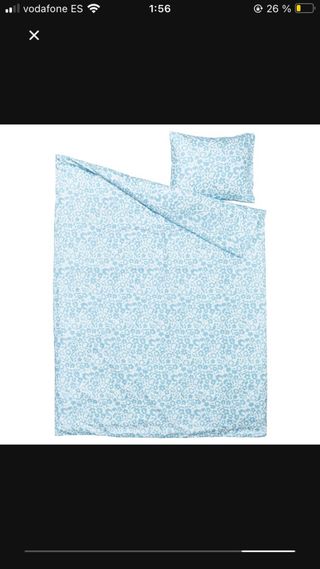 Funda nórdica y funda almohada cama 90. 150x 200