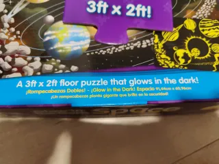 Puzzle Espacio 100 Piezas Brilla Oscuridad