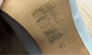 Zapatos de tacón piel auténtica talla 41