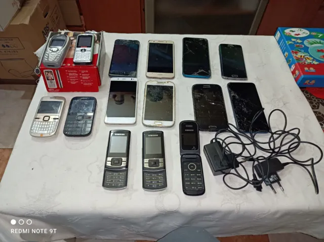 Lote móviles para piezas