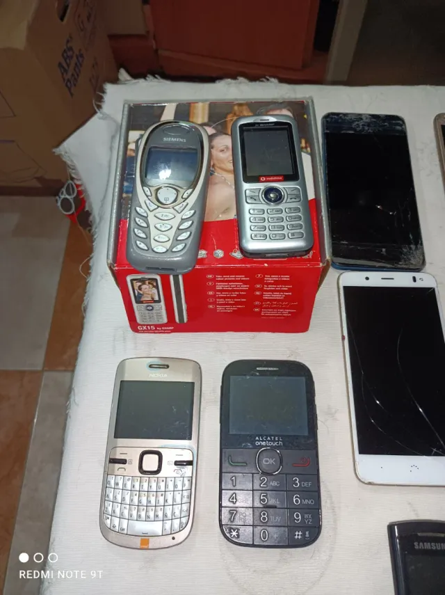 Lote móviles para piezas