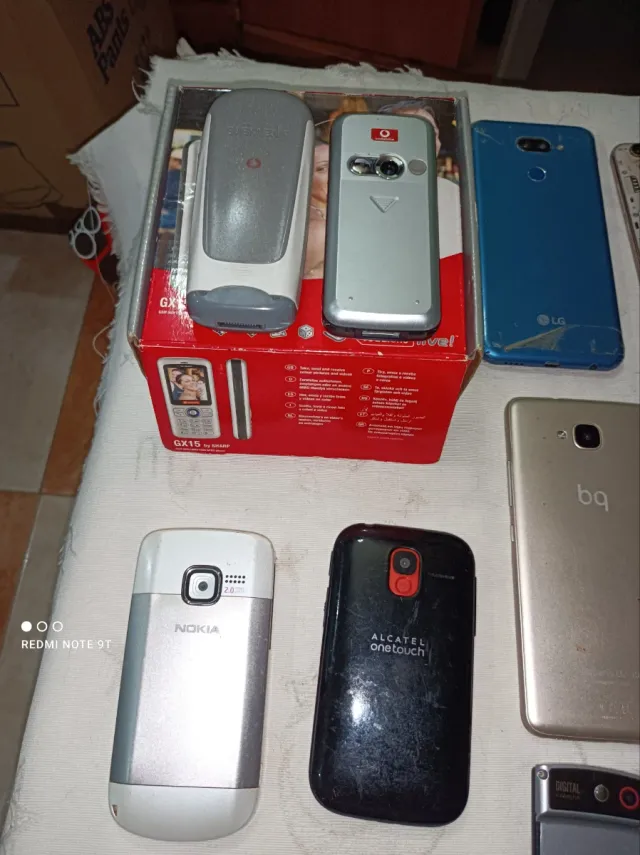 Lote móviles para piezas