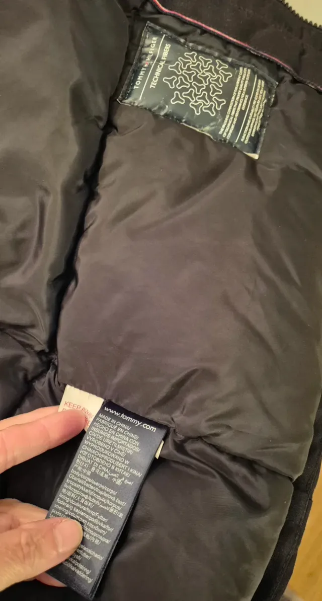 Trenca Tommy Hilfiger Negra