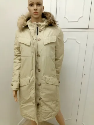 Arctic-Parka Woolrich donna beige Tg XL 46/48
