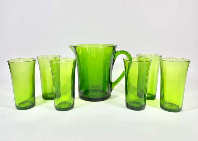 Juego Jarra y Vasos Duralex Verde