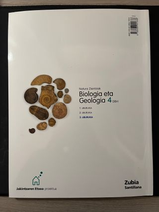 Biologia eta Geologia 4 DBH – Lote 3 liburuki