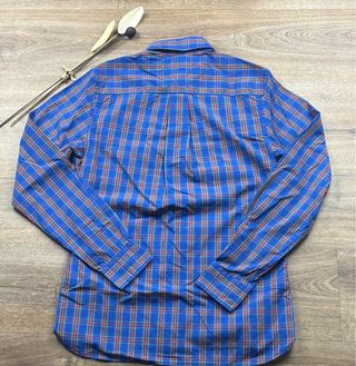 Camicia Tommy Hilfiger blu e rossa XS Regular Fit
