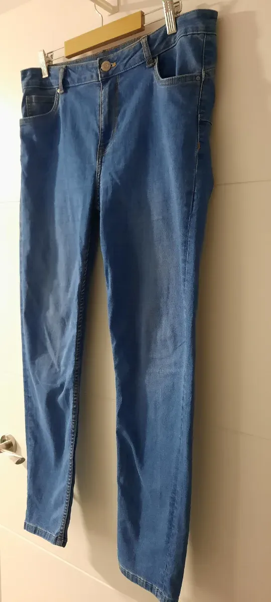 Vaqueros mujer azules