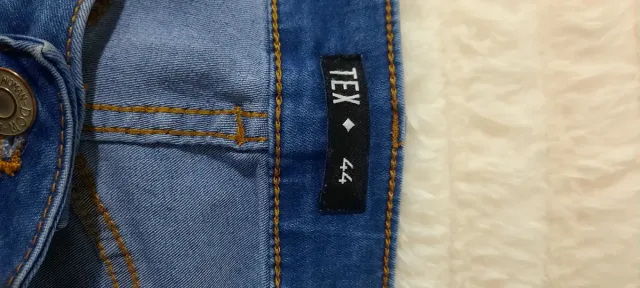 Vaqueros mujer azules