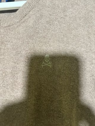 Jersey Scalpers M Marrón Algodón Cachemira