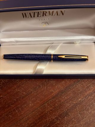 Penna Roller Waterman Hemisphere Blu