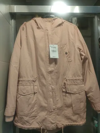 Cazadora El Corte Inglés Talla L Rosa