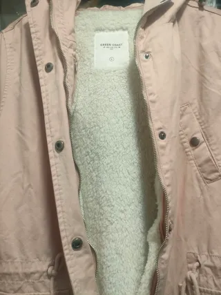 Cazadora El Corte Inglés Talla L Rosa