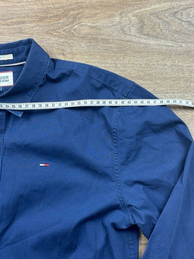 Camicia Tommy Hilfiger Uomo Blu Taglia S elegante